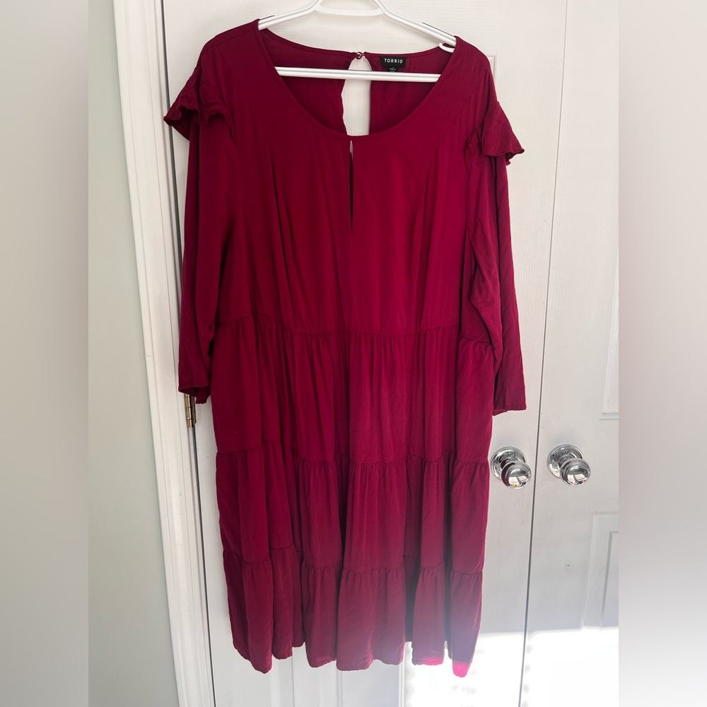 Torrid maroon dress